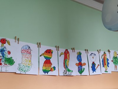 Těšíme se na papoušky...