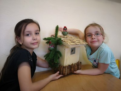 Stavíme ptačí  budky ...