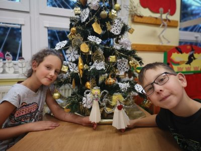 Vyrábíme andílky...