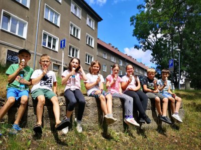 Vycházkou na zmrzlinu...