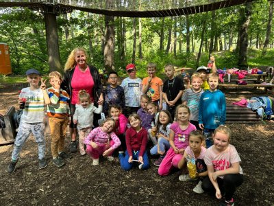 Lanové centrum - výlet do Oseka