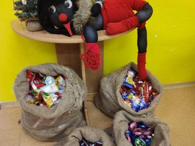 Mikuláš v naší družince.