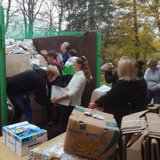 Sběrová akce Klubu přátel z.s. a žákovského  parlamentu