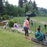 Pozdrav ze školy v přírodě v Kořenově... 5. B, C