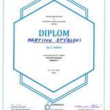 1. místo - chemická olympiáda kaktegorie D