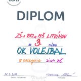 Volejbal 3. místo!
